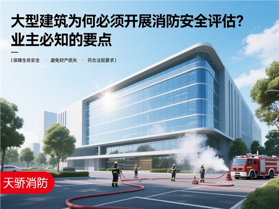 大型建筑为何必须开展消防安全评估？业主必知的要点1