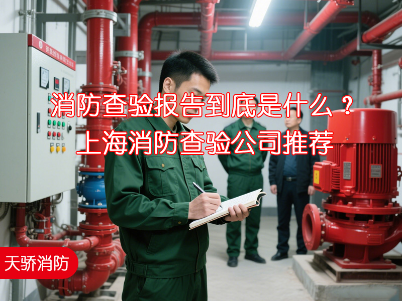消防查验报告到底是什么？
