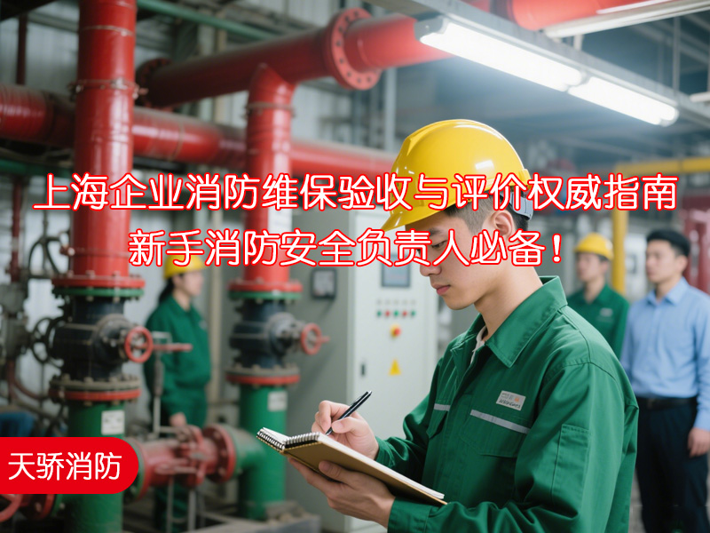 上海企业消防维保验收与评价权威指南 | 上海天骄消防专业消防维保服务
